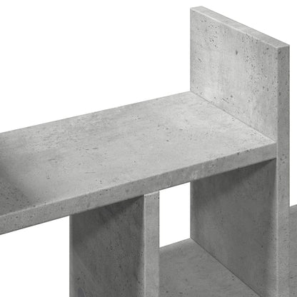Stolní Organizér Betonově Šedý 34,5 X 15,5 X 35,5 Cm Kompozit