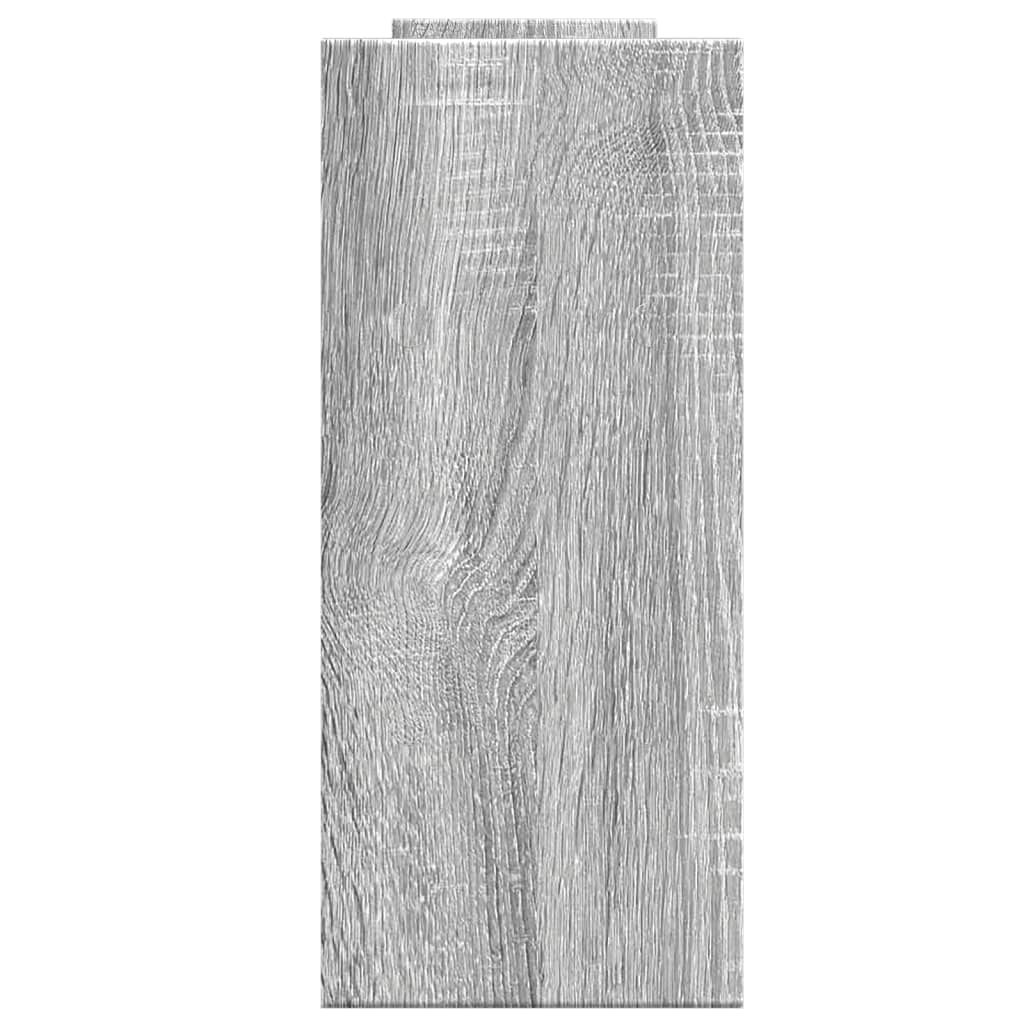 Stolní Organizér Šedý Sonoma 38,5 X 17 X 39 Cm Kompozitní Dřevo