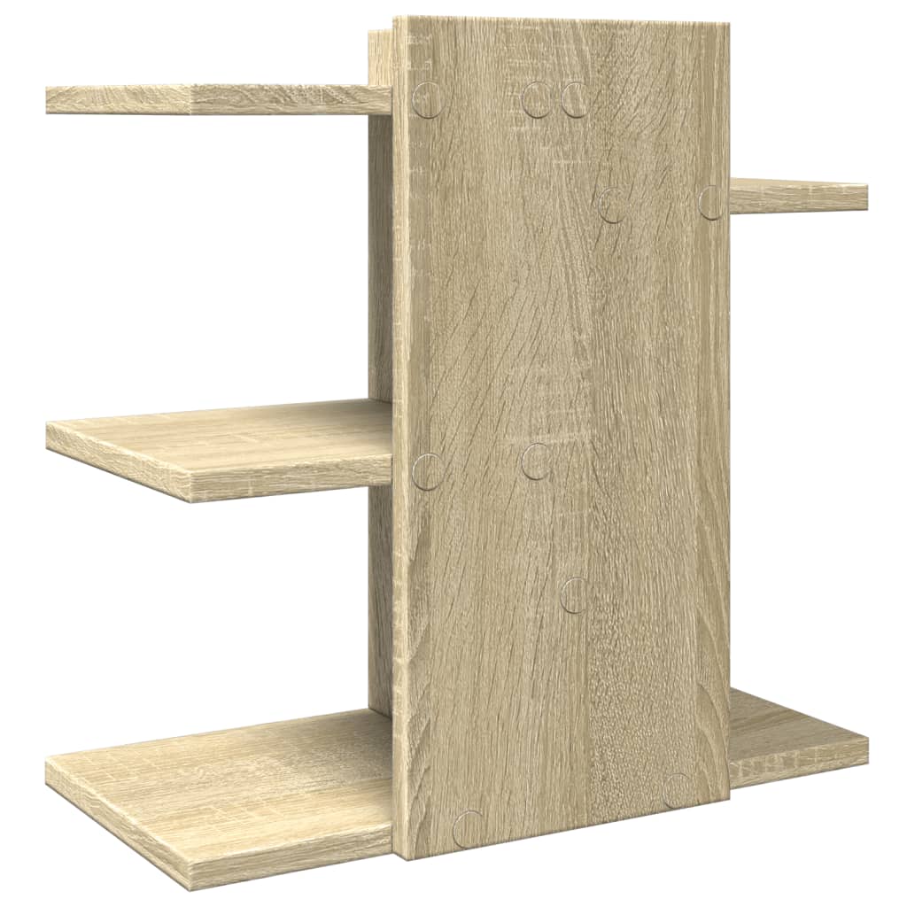 Stolní Organizér 42 X 21,5 X 42 Cm Kompozitní Dřevo