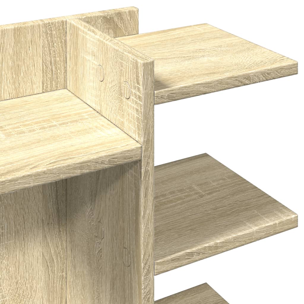 Stolní Organizér 42 X 21,5 X 42 Cm Kompozitní Dřevo