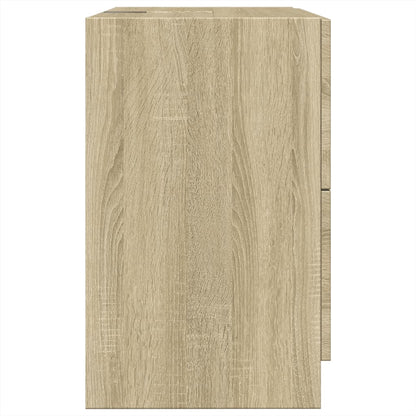 Skříňka Pod Umyvadlo Dub Sonoma 59X37X59 Cm Kompozitní Dřevo