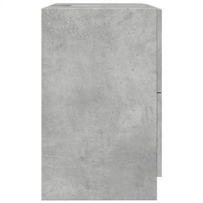 Skříňka Pod Umyvadlo Betonově Šedá 59X37X59 Cm Kompozitní Dřevo