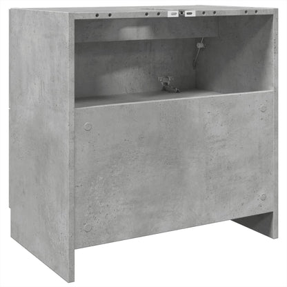 Skříňka Pod Umyvadlo Betonově Šedá 59X37X59 Cm Kompozitní Dřevo