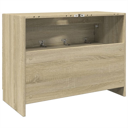 Skříňka Pod Umyvadlo Dub Sonoma 78X37X59 Cm Kompozitní Dřevo