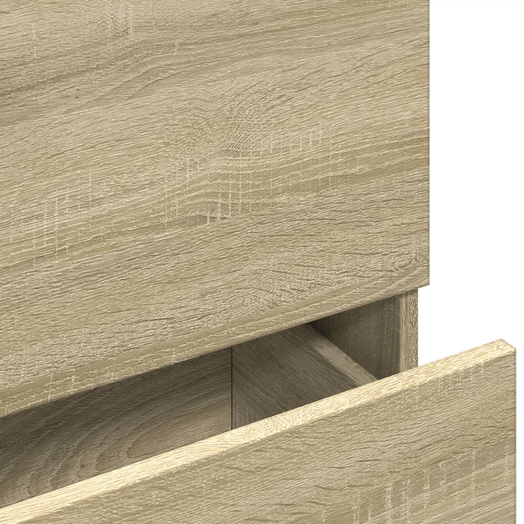 Skříňka Pod Umyvadlo Dub Sonoma 78X37X59 Cm Kompozitní Dřevo