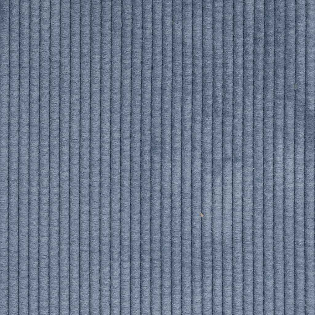 Lenoška S Polštářem Modrá Manšestr Textil