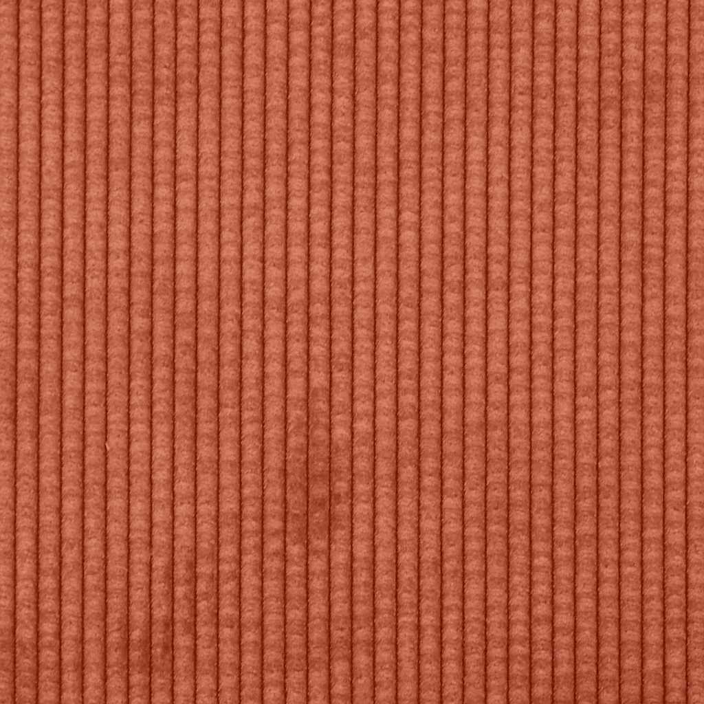 Lenoška S Polštářem Červená Oranžová Manšestr Textil