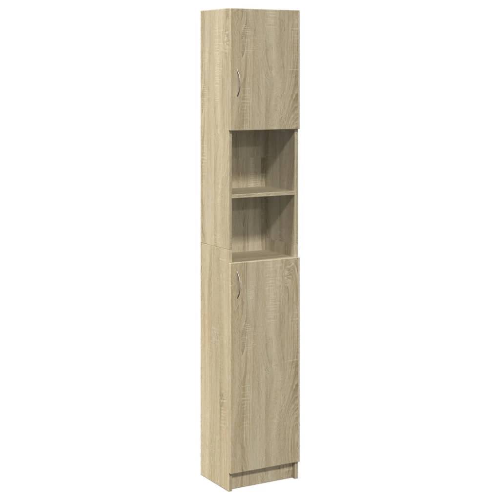 Koupelnová Skříňka 32 X 25,5 X 190 Cm Dřevotříska