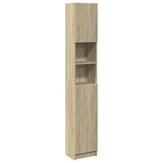 Koupelnová Skříňka 32 X 25,5 X 190 Cm Dřevotříska