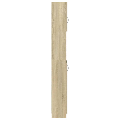 Koupelnová Skříňka 32 X 25,5 X 190 Cm Dřevotříska