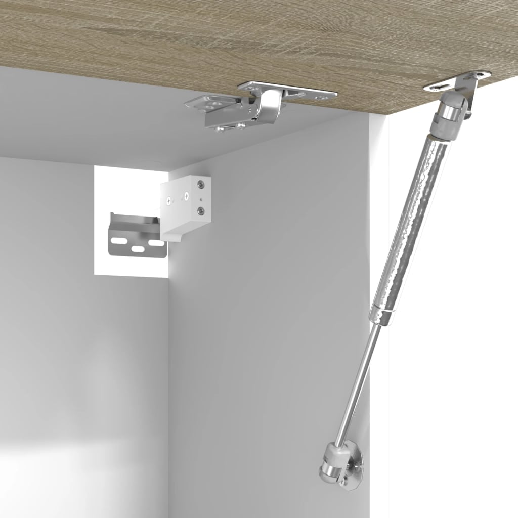 Horní Skříňka 60 X 31 X 40 Cm Dřevotříska Dub Sonoma