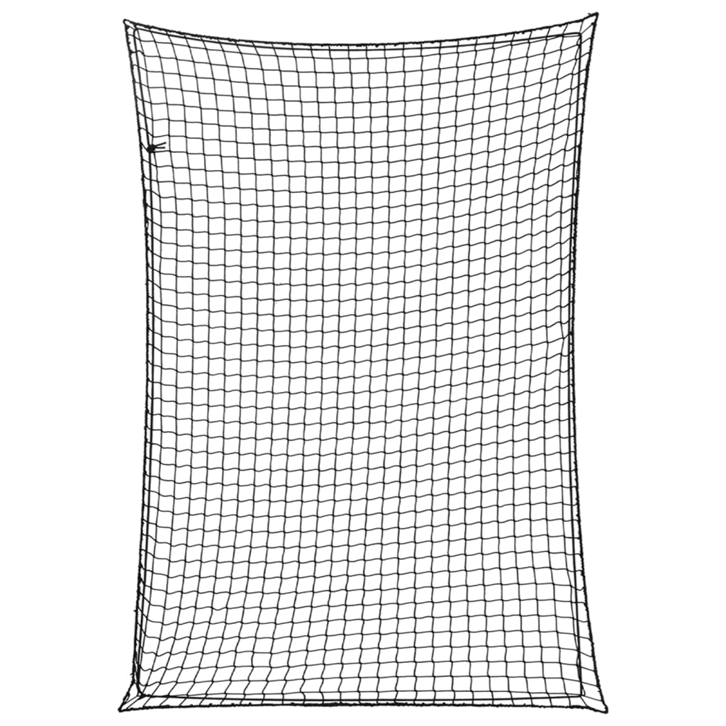 S Elastickým Lanem Černá 2,5 X 1,5 M Pp Černá