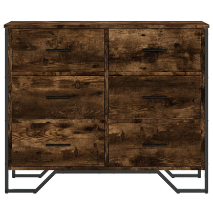 Komoda 91 X 35,5 X 74,5 Cm Kompozitní Dřevo
