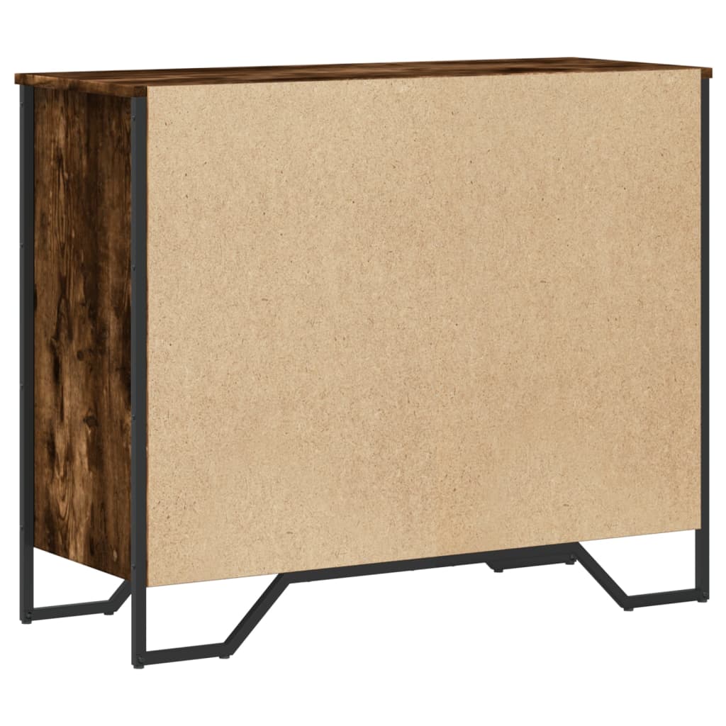 Komoda 91 X 35,5 X 74,5 Cm Kompozitní Dřevo