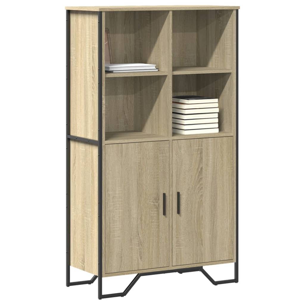 Highboard 79,5 X 35,5 X 137,5 Cm Kompozitní Dřevo