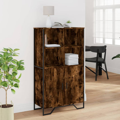 Highboard 79,5 X 35,5 X 137,5 Cm Kompozitní Dřevo