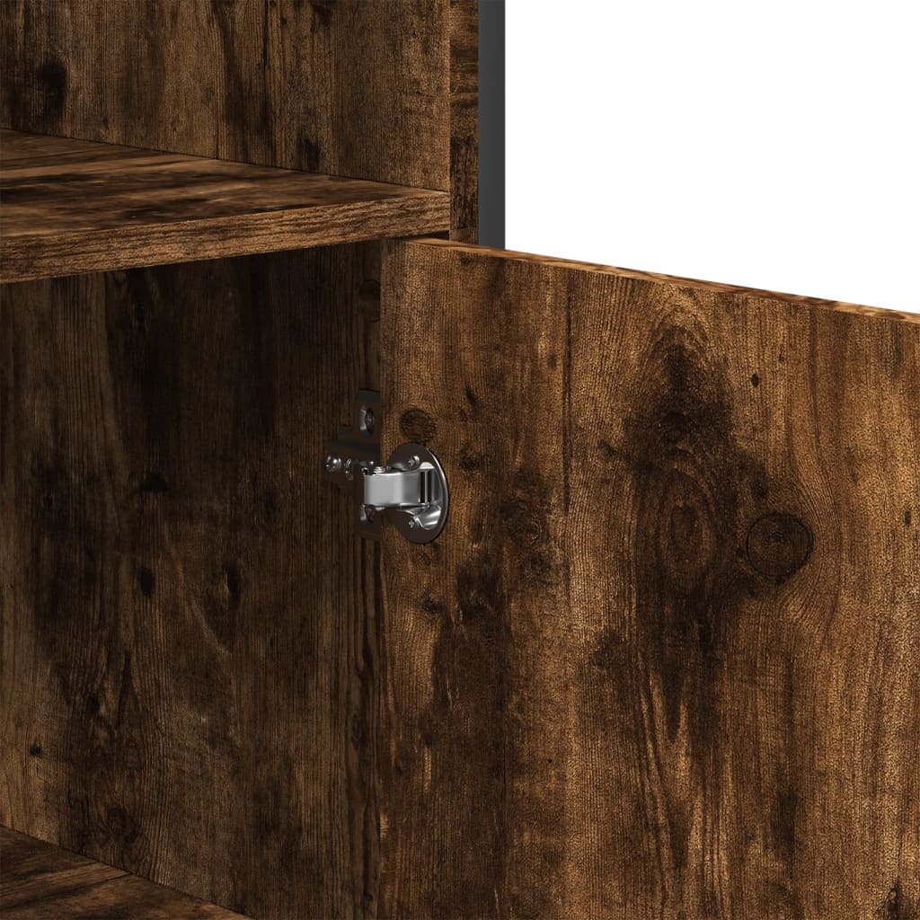 Highboard 79,5 X 35,5 X 137,5 Cm Kompozitní Dřevo