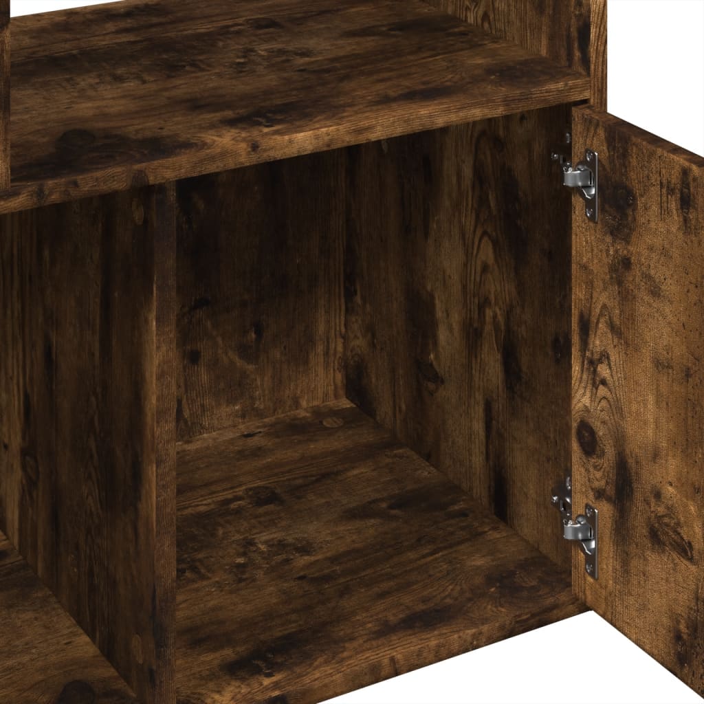 Knihovna 70 X 36 X 189 Cm Kompozitní Dřevo