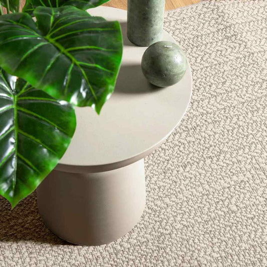 Koberec Zizur Krémová 60X110 Cm Jutový Vzhled Interiér Exteriér