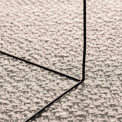 Koberec Zizur Krémová 60X110 Cm Jutový Vzhled Interiér Exteriér