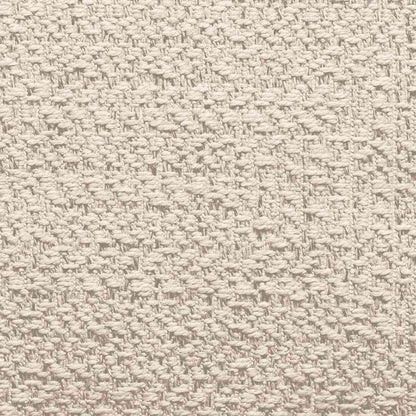 Koberec Zizur Krémová 60X110 Cm Jutový Vzhled Interiér Exteriér