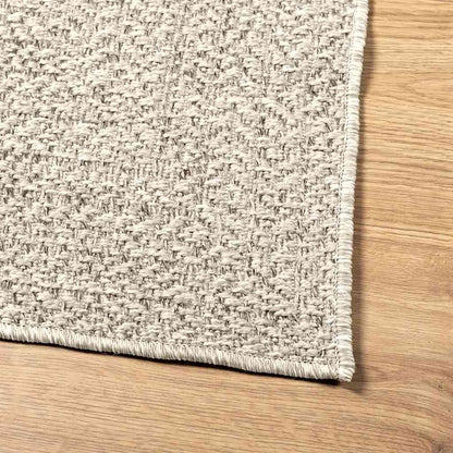 Koberec Zizur Krémová 160X230Cm Jutový Vzhled Interiér Exteriér