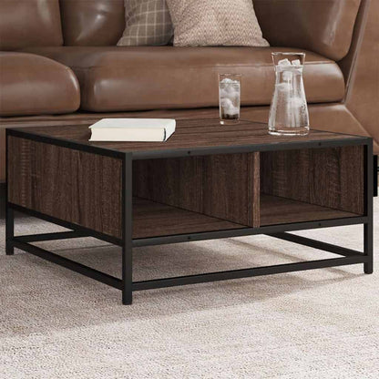 Konferenční Stolek Dub Sonoma 60,5X60,5X30 Cm Kompozit A Kov
