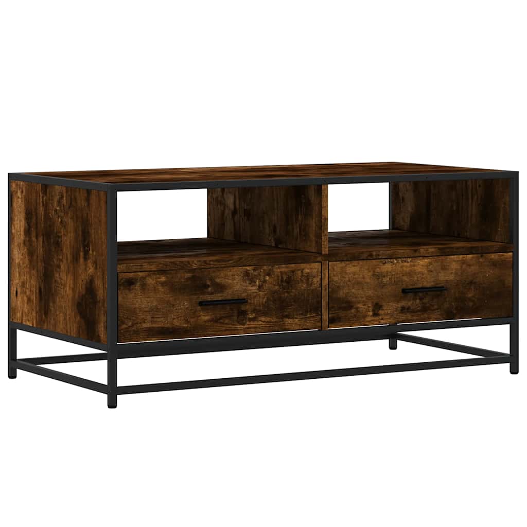 Konferenční Stolek 100 X 50 X 45 Cm Kompozit A Kov