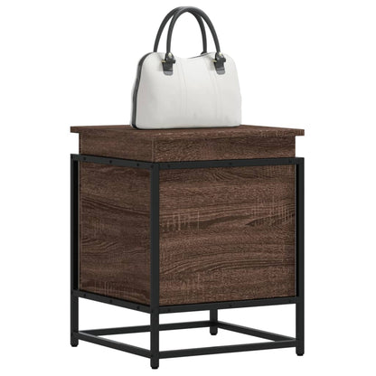 Úložný Box S Víkem 40X40X51,5 Cm Kompozitní Dřevo