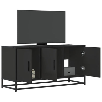 Tv Skříňka 100 X 35 X 50 Cm Kompozitní Dřevo A Kov