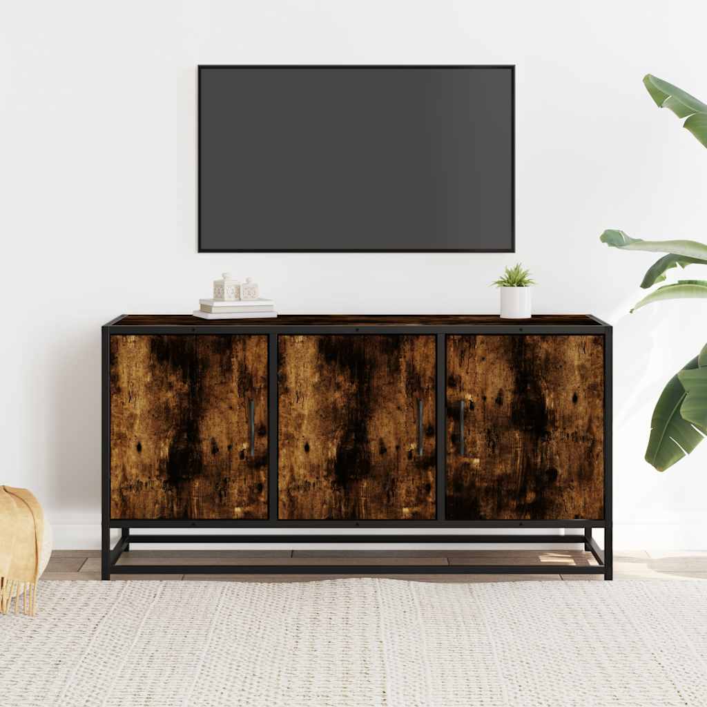 Tv Skříňka 100 X 35 X 50 Cm Kompozitní Dřevo A Kov