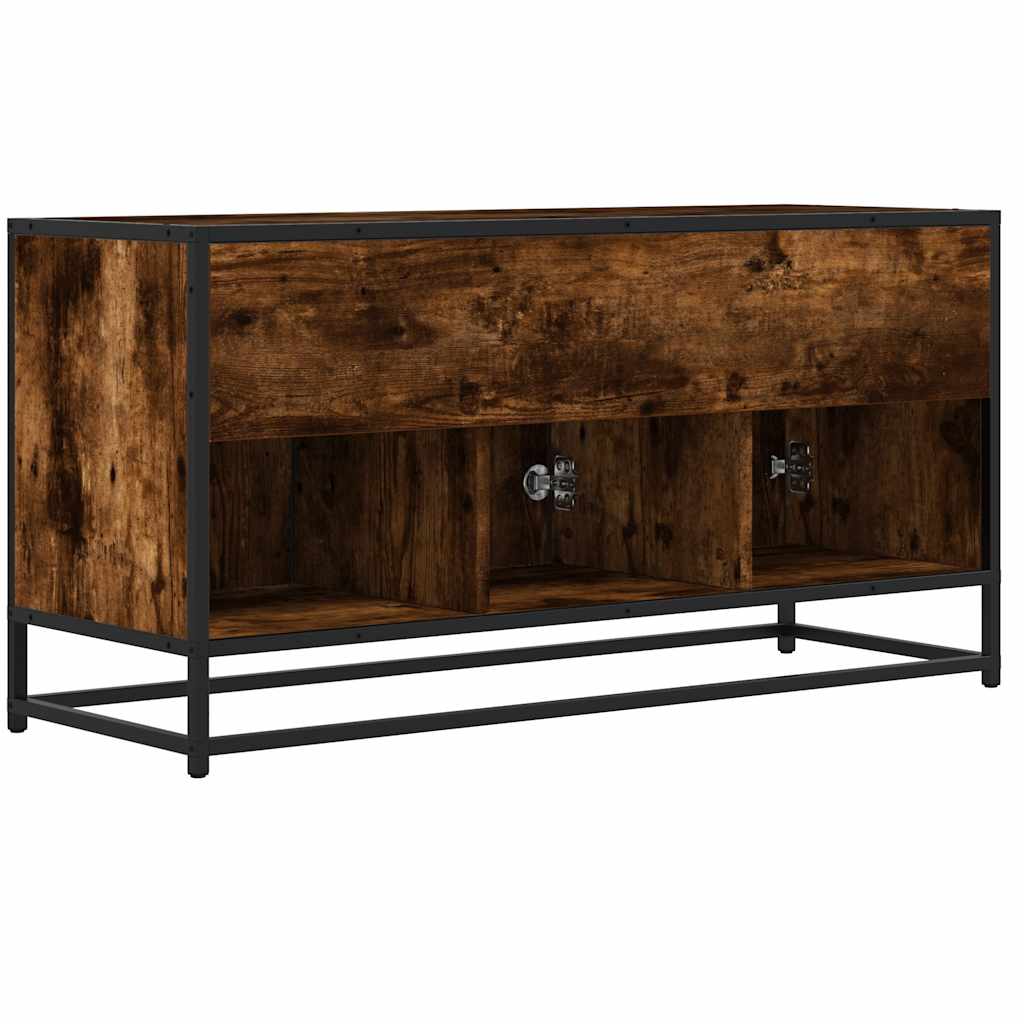 Tv Skříňka 100 X 35 X 50 Cm Kompozitní Dřevo A Kov