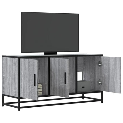 Tv Skříňka 100 X 35 X 50 Cm Kompozitní Dřevo A Kov
