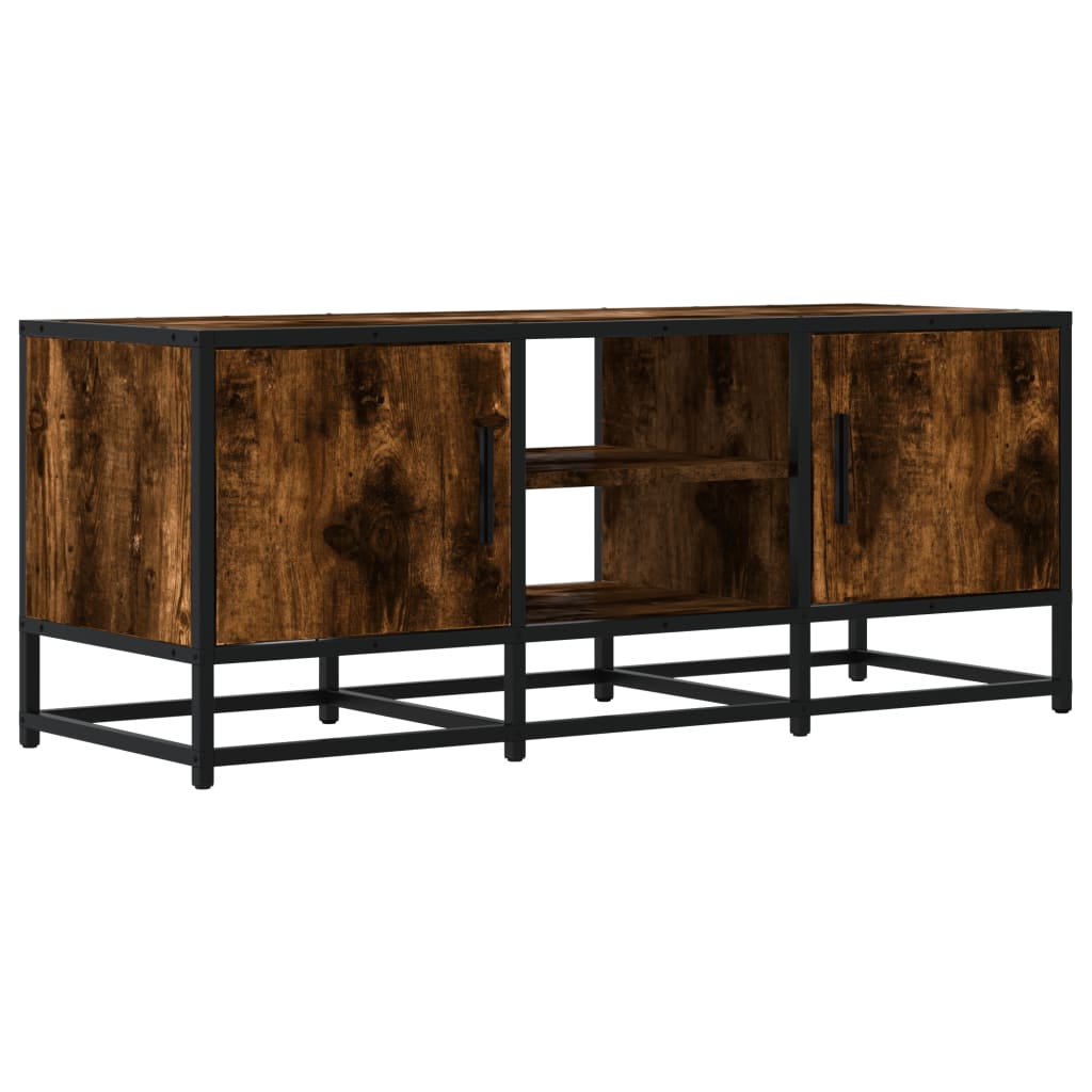 Tv Skříňka 100 X 35 X 41 Cm Kompozitní Dřevo A Kov