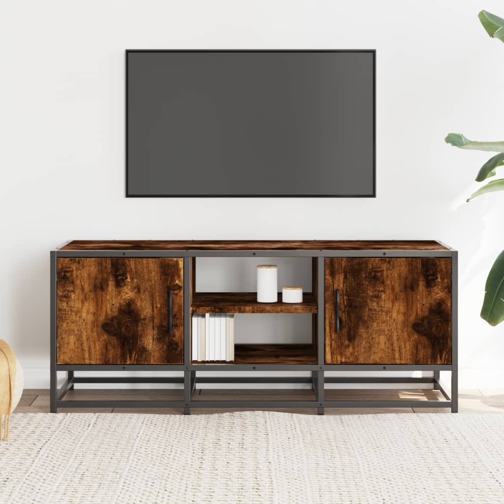 Tv Skříňka 100 X 35 X 41 Cm Kompozitní Dřevo A Kov