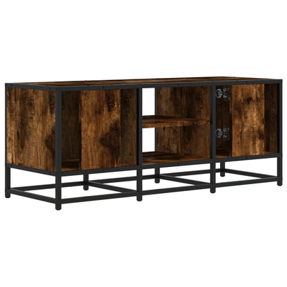 Tv Skříňka 100 X 35 X 41 Cm Kompozitní Dřevo A Kov