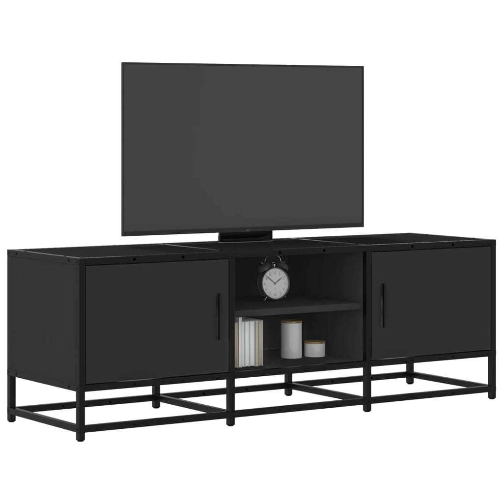 Tv Skříňka 100 X 35 X 41 Cm Kompozitní Dřevo A Kov