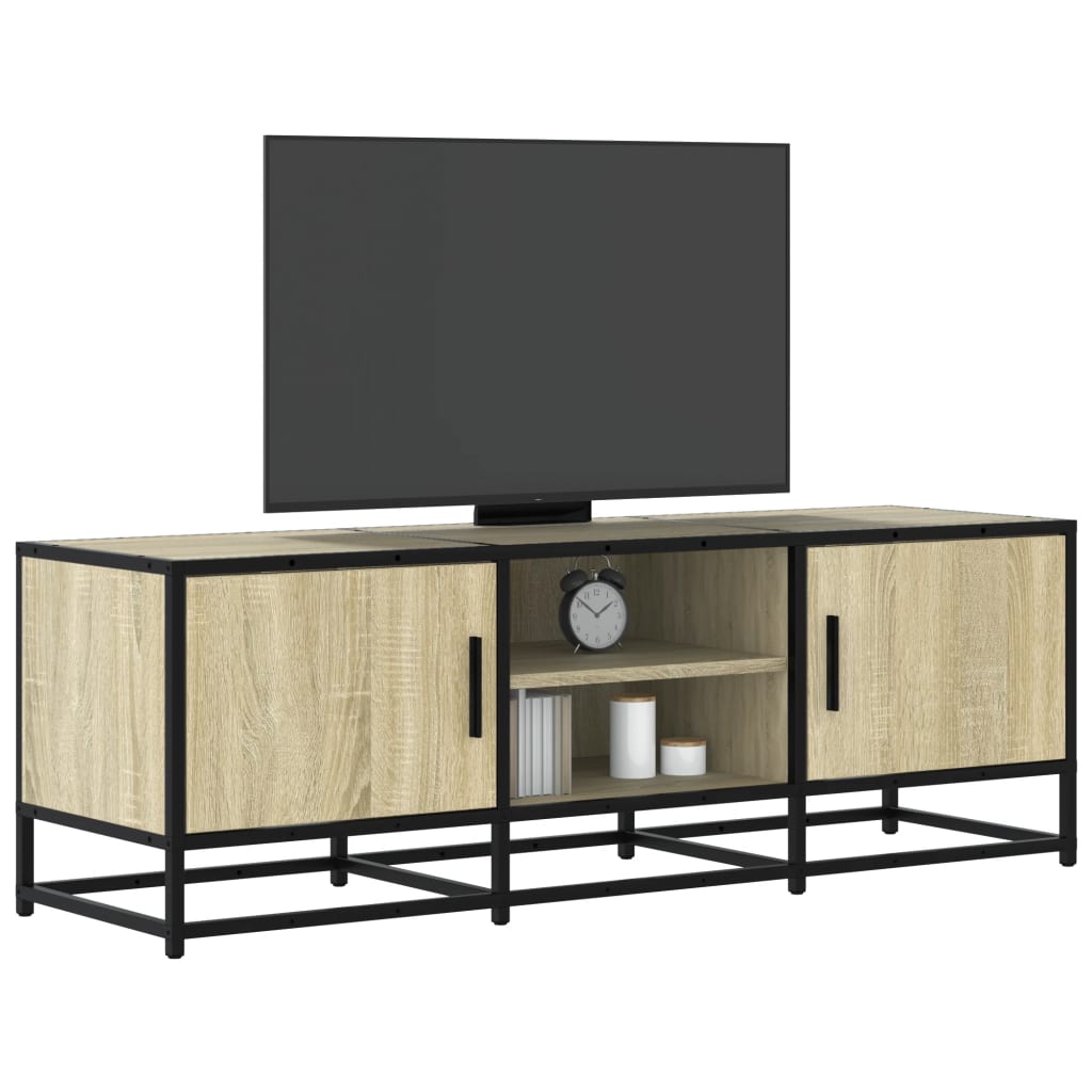 Tv Skříňka 100 X 35 X 41 Cm Kompozitní Dřevo A Kov