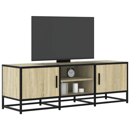 Tv Skříňka 100 X 35 X 41 Cm Kompozitní Dřevo A Kov