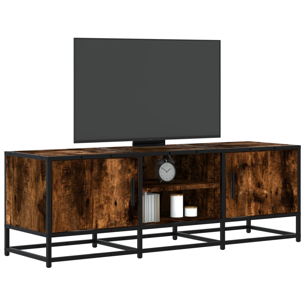 Tv Skříňka 100 X 35 X 41 Cm Kompozitní Dřevo A Kov