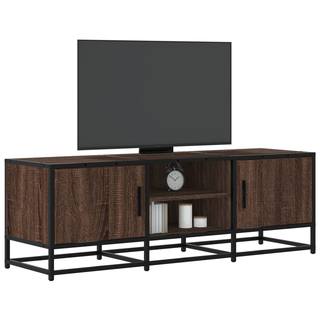 Tv Skříňka 100 X 35 X 41 Cm Kompozitní Dřevo A Kov
