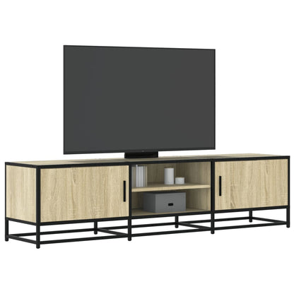 Tv Skříňka 100 X 35 X 41 Cm Kompozitní Dřevo A Kov