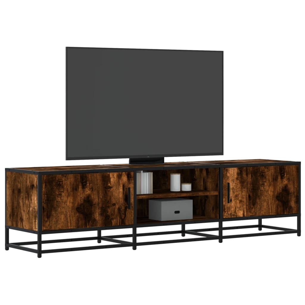 Tv Skříňka 100 X 35 X 41 Cm Kompozitní Dřevo A Kov