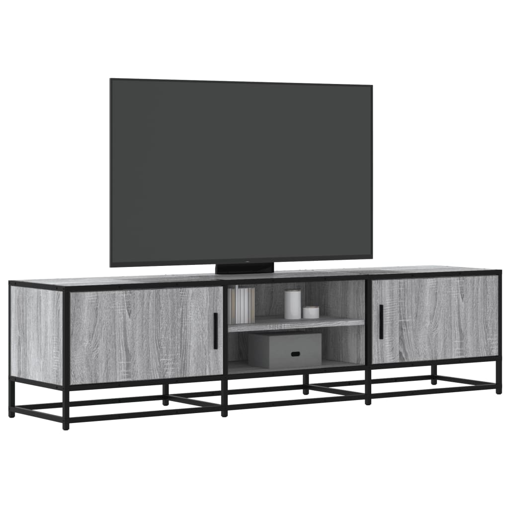 Tv Skříňka 100 X 35 X 41 Cm Kompozitní Dřevo A Kov