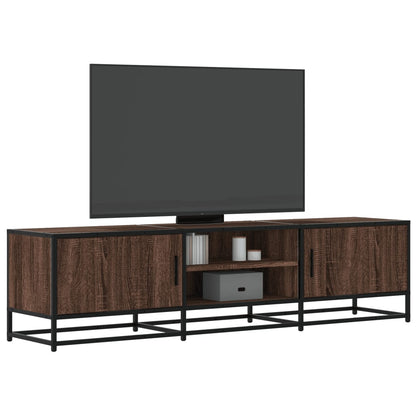 Tv Skříňka 100 X 35 X 41 Cm Kompozitní Dřevo A Kov