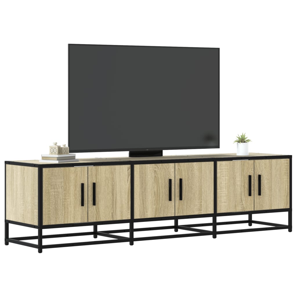 Tv Skříňka 150 X 35 X 41 Cm Kompozitní Dřevo A Kov