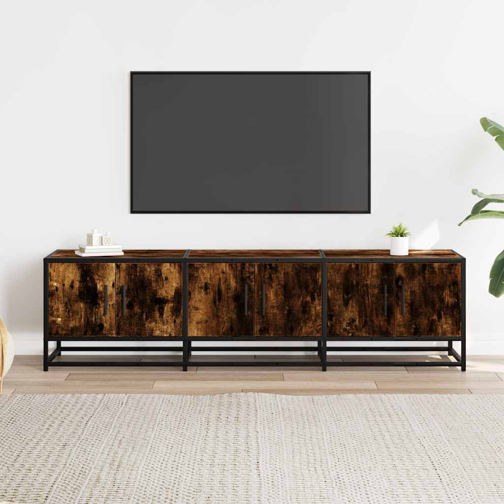 Tv Skříňka 150 X 35 X 41 Cm Kompozitní Dřevo A Kov