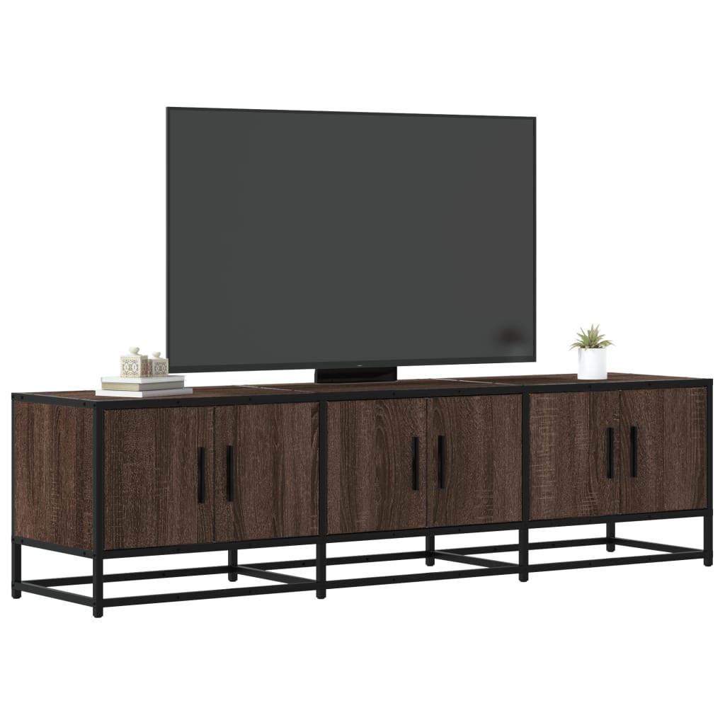 Tv Skříňka 150 X 35 X 41 Cm Kompozitní Dřevo A Kov