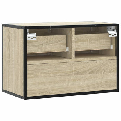 Tv Skříňka 60 X 31 X 39,5 Cm Kompozitní Dřevo A Kov