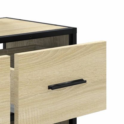 Tv Skříňka 60 X 31 X 39,5 Cm Kompozitní Dřevo A Kov